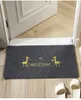 Tapis solide bienvenue entrée paillassons tapis tapis pour la maison bain salon étage escalier cuisine couloir tapis antidérapant 230831