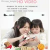 Videocámaras Niños Cámara instantánea Impresora 2.4 pulgadas Pantalla IPS Full HD Luz digital Oreja con cordón Regalos de cumpleaños Juguete Q230831