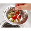 2PCS Hand-held Stainless Steel Kitchen Sink Strainer Bathroom Shower Hair Drain Hole Bathtub Wash Basin Filter LST230831