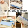 Learning Toys Kawaii Pencil Case Cute Pencil Bag Large Capacity Washable Stationery Bag School Office Supplies