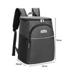 Ice PacksIsothermic Bags 18L Large Capacity Picnic Cooler Backpack Lunch Beer Thermal Insulated Box Double Zipper Outdoor Food Beverage Storage 230830