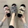 Slippers 2023 Новый тип имитация кролика для волос тапочки женский дом теплый мех плоский дно открытые хлопковые тапочки Babiq05