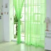 Zasłona Tiul Tiulle Drape Scalf Panel Kolor Pure PCs Sheer 1 Door Home Tekstyles