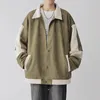Heren Jassen Jas Koreaanse Mode Y2k Ropa Voor Mannen Kleding Herfst Winter Streetwear Jas Lange Mouw Kleding Casual Tops 230831