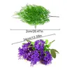 Decoratieve Bloemen Simulatie Groene Kunstmatige Wilgenblad Hyacint 5-koppige Plant Thuis Bladeren Bruiloft Tuin Feestdecoratie
