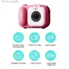 Camcorders New S11 Children's Camera 2.4-Inch Display 4800W High Definition Dual Mini Cartoon Cute Digital Q230831