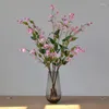 Flores decorativas realistas, 100cm, planta de crisantemo de sauce Artificial, Flore falsa para el hogar, fiesta de boda, decoración de jardín, accesorios DIY