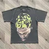 Męskie koszulki wielopoziomowe T-shirt Portret Bet Print Streetwear Lose oddychające gwiazdy mężczyzn Kobiet Top Tee