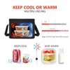 Ice Packsisothermic Bags AOSBOS Portable Thermal Lunch Bag For Women Kids Män axel Mat Picknickskylare Boxar Väskor Isolerade Tote Storage Container 230830