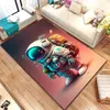 Mattor 3D astronaut tecknad spelare stor matta matta för hemmet vardagsrum barns sovrum soffa dörrmatta dekoration barn golv lek matta 230830
