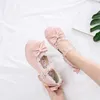 Dress Shoes Girls Sweet Lolita Ruffles Bowknot Lace Bridal Wedding Shoes Women High Heel Bordered Princess Dress Men Pink Plus Size 34-48 230830