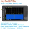 Rádio tinySA ULTRA 100k53GHz Analisador de espectro minúsculo portátil com bateria 4 "TFT Display Gift Box 230830