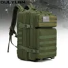 حقيبة الظهر OULYLAN 45L العسكرية تكتيكية على الظهر 900D MOLLE ARMER ASSAULT PACK BAC في الهواء