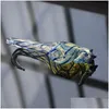 Rökpipor 6 Collectible Hippocampus Form Handcraft Tobaksglasrör Söt örtskål för tillbehör Dab Tools Cool Drop Delivery Dhauv