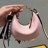 Designer Graphy Tote Half Moon Hobo Bag Underarm Mini Shoulder Bags Bottom Luxury Letter Totes Genuine Leather Women Crossbody Bags Jacquard Strap Clutch Purse