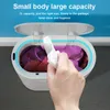 Lixeiras 7L Smart Banheiro Lixeira Impermeável Bin com tampa WC Wastebasket Indução Cozinha Cubo de Lixo Sensor Automático 230830
