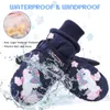 Children's Mittens Winter Warm Baby Children Gloves Waterproof Windproof Thick Plush Gloves Cartoon Thermal Padded Mitten for 2-10Y Kids 230831