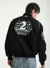 Herrenjacken Vintage Baseball Cyber Y2k Basic Jacke Männer Racer Jacke Mantel Herbst Frühling Kleidung für Paare Techwear Lose BF Frauen Oberbekleidung 230831