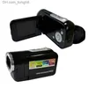 Kamery kamera wideo Camcorde Fotografica Recorder 4X Digital Zoom 1,5-calowy wyświetlacz 16 milionów kamery domowej Q230831