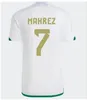 Алджирские футбольные майки Mahrez 2023 2024 Home Away Bounedjah Feghouli Delort Atal Slimani23 24 Maillot de Foot Algeria ounas версия игрока Algeria Футбольная рубашка 66