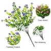 Dekorativa blommor 12st konstgjorda blommor DIY WREATH REAL Touch Bouquet Fake For Spring Party Wedding Decoration Home Supplies