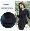 Женские штаны с двумя частями Koreanplus Business Wear Office Костюмы высокого качества осени и зимние черные женские куртки Элегантная женская юбка