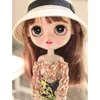 Accessoires de poupée Vêtements faits à la main Mode Hors épaule Haut à manches longues sans bretelles Blouse à imprimé floral pour Blyth Licca Azone OB24 230830