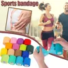 膝パッドエラスティックテープ治療ツール包帯スポーツカラーケア筋肉ロディレラスジョエルハイラセキュリティ保護