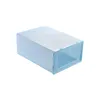 Storage Boxes Bins 12Pcs Shoe Box Set Mticolor Foldable Plastic Clear Home Organizer Rack Stack Display Single C0116 Drop Delivery Dhsk3