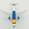 Modèle d'avion 16CM, avion brésilien Azul, compagnies aériennes brésiliennes A320, avion en métal, cadeau pour enfant, modèle d'avion à collectionner, 230830