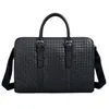 Kolejki luksusowe teczka męska oryginalna skórzana tkanina torebki o dużej pojemności Business Casual High-end Cowhide Laptop Bag 6c