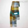 L6CP AC Thicked Plaid Scarf Shawl Wrap Pashmina filt Cashmere Europe Autumn och Winterwvwj