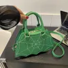 Akşam çantaları yaratıcı şık deri küçük omuz çantası trend yarasa kanadı üst tutamak moda cadılar bayramı sahne açık crossbody el çantası 230830