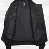 Mens Jackets Bomber Jacket Male Techwear Pocket Patchwork Black Trend Darkwear Autumn Loose Baseball Uniform Coat Men Clothing Streetwear 230831