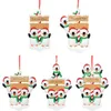 Santa New Arrival Claus Tree Pendant Handwritten Name Resin Christmas Ornament