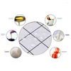 Table Cloth Round Waterproof Non-slip Elastic Tablecloth Classic Pattern Cover Home Kitchen Dining Room Decoration