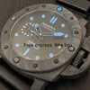 Edição limitada vs fibra de carbono cerâmica panerais sswatch relógios de luxo para homens relógio de pulso mecânico série mergulho titânio zzi9