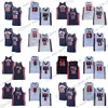 Benutzerdefinierte 1992 Retro-Basketballtrikots 7 Bird 5 Robinson 10 Drexler 8 Pippen 11 Malone 12 Stockton 13 Mullin 15 Johnson 14 Barkley 4 Laettner genähtes Trikot