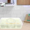 Dinnerware Sets Vegetable Storage Containers For Refrigerator Lids Fruit Trays Multi-function Freezer Bin Household Transparent Fridge