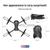 Simulatorer GT2 Folding Drone HD 4K Dual Camera Aerial Photography Quadcopter Long Endurance Cross-Border Remote Control Aircraft New X0831