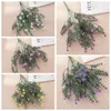 Decorative Flowers Babysbreath Artificial Flower Handmade Bouquet Plastic Fake Plant Gypsophila Floral Arrangement Wedding Home Table Decor