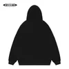 Mens Jackets Hip Hop Zip Up Hoodie Jacket Vintage Star Patch Fleece Zipper Hooded Coat Winter Retro Casual Loose Sweatshirt Women 230831