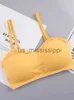 Diğer Sağlık Güzellik Ürünleri 3D Seksi Pamuklu Elçiler Dikişsiz Spor Bra U Tip Sırtsız Straplez Üst Sütyen Yukarı Bralette Brassiere Kadın Giyim X0831 X0901