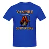 Herren T-Shirts Vampire Survivors Death Shirt Baumwolle Custom Kurzarm T-Shirt Männer