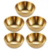 Plates 5 Pcs Seasoning Dish Flavor Cake Platter Spice Appetizer Serving Plate Sauce Dishes Mini Fruit Bowl