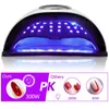 Sèche-ongles 300W mise à niveau lampe puissante avec grand écran LCD sèche-capteur intelligent pour sécher le gel UV vernis équipement de salon d'art 230831