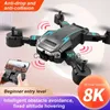 Simulatorer 2023 Ny Drone 8K 5G Professional HD Aerial Photography Hinder Undvikande UAV Four-Rotor Helicopter RC Distance Quadcopter Toys X0831