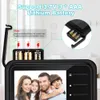 Videodörrtelefoner Sektym Smart Peephole Doorbell Camera 2 4 tum Auto Record Electronic Ring IR Night Vision Home Viewer 230830