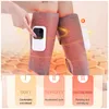 Massaggiatori per gambe forniture sanitarie massaggiatore per ginocchiere con riscaldamento elettrico intelligente massaggiatore portatile per gambe a compressione d'aria con calore 230831