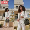 بدلة الخريف والقطن الشتوي حقيبة يد نسائية نايلون ناعمة حقيبة عالية الجودة Lingge Lingge One كتف Crossbody حقيبة 230831